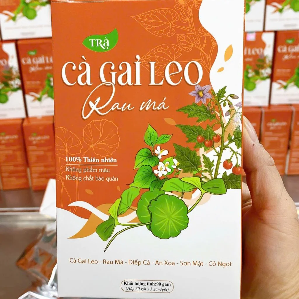 Trà Cà Gai Leo Rau Má Trà Trí Tâm