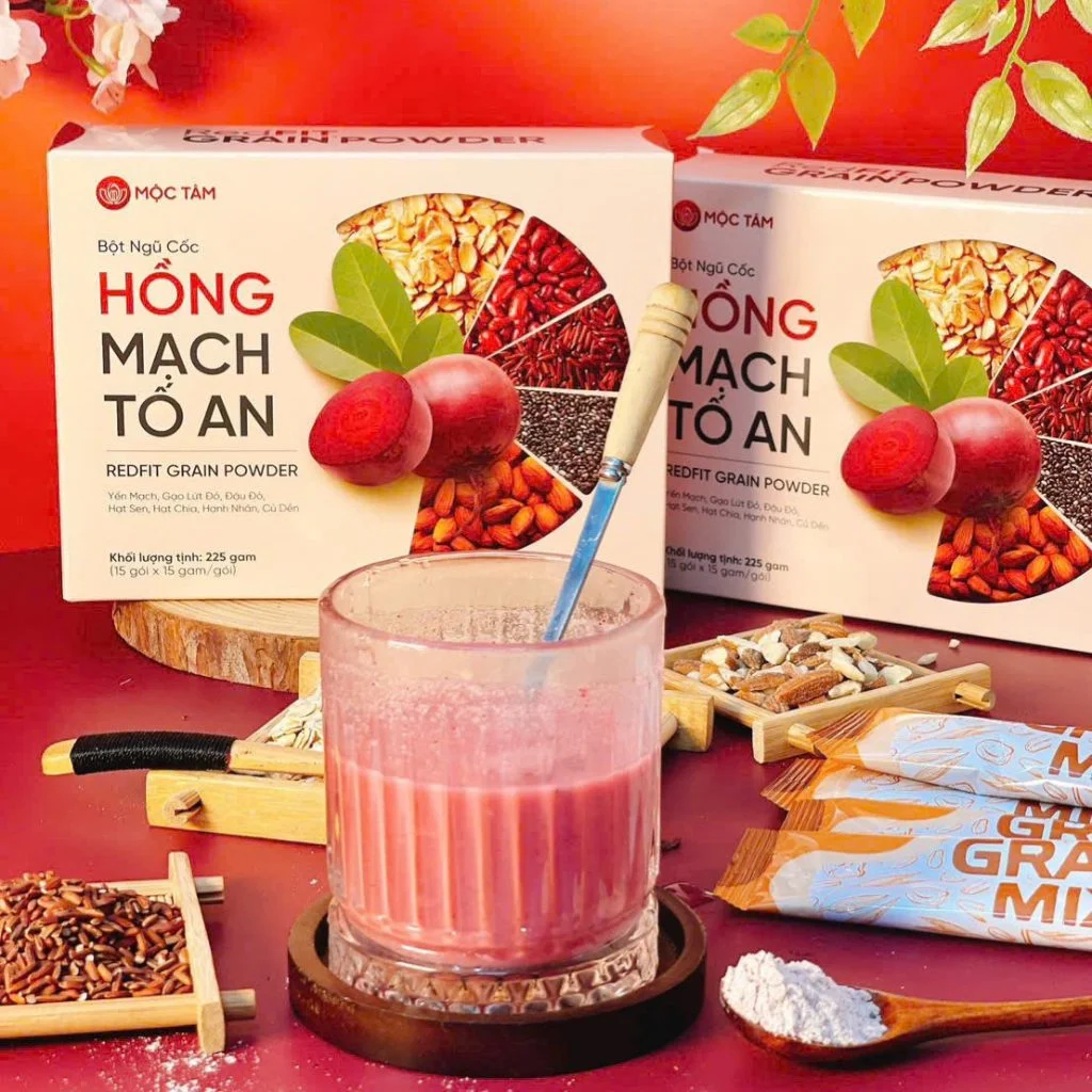 Ngũ Cốc Hồng Mạch Tố An Trà Trí Tâm