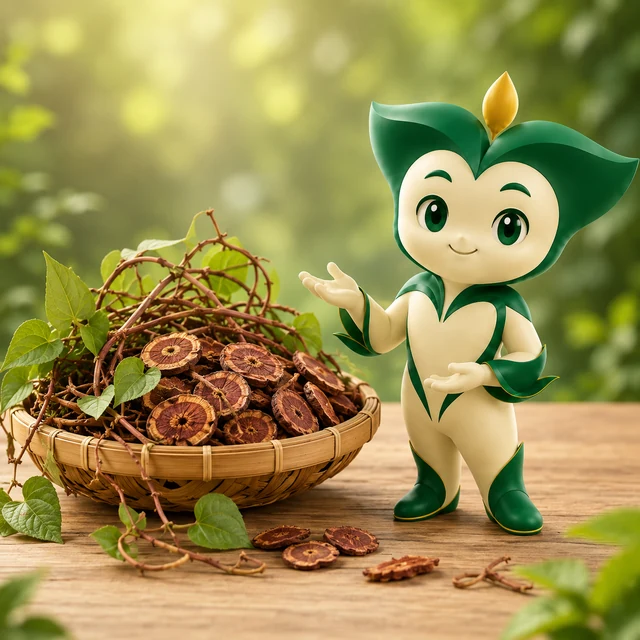 Dược liệu cỏ máu trong công thức trà thảo mộc.